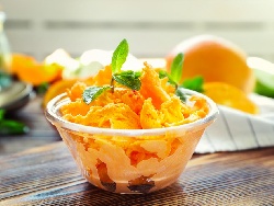 Домашен портокалов сметанов сладолед - снимка на рецептата